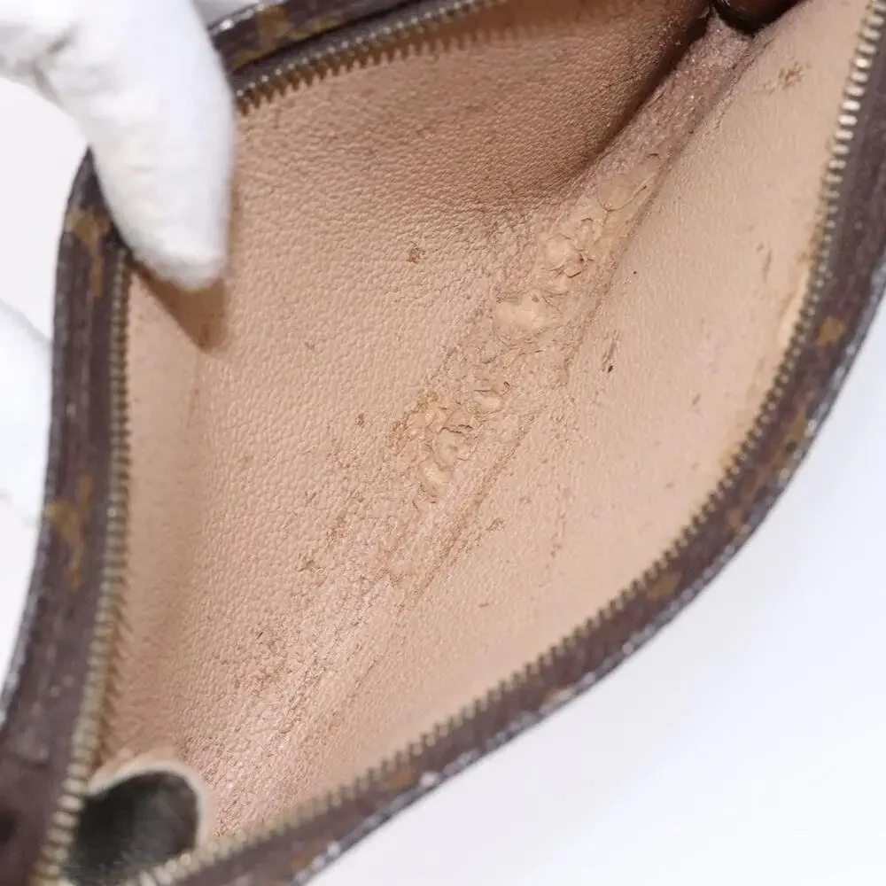 Louis Vuitton Monogram Bucket GM Accessory Pouch Brown